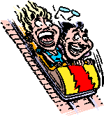 Eine 8er-Bahnfahrt ist lustig
